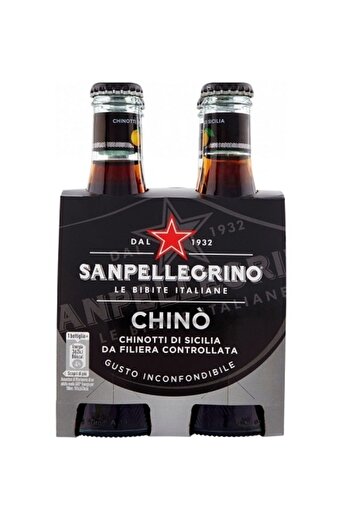 İtalian Sanpellegrino SanPellegrino Chinotto carbonated soft drink 4pcs x 200 ml SGR