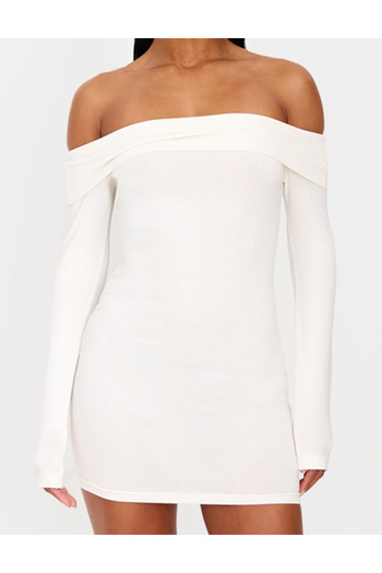 Pretty Little Thing PRETTYLITTLETHING mini dress, cream