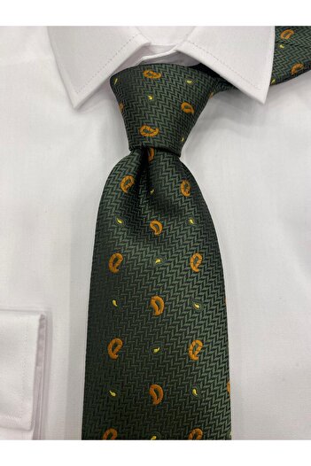 Cacharel Woven Fabric Patterned Tie