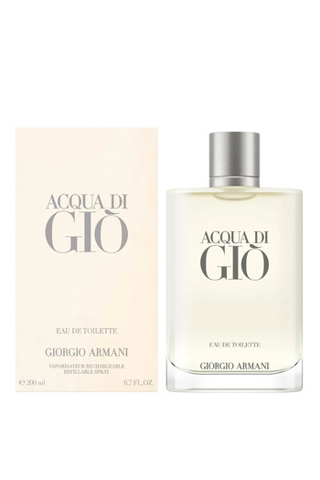 Giorgio Armani ACQUA DI GIÒ POUR HOMME Refillable Eau de Toilette 200 ml