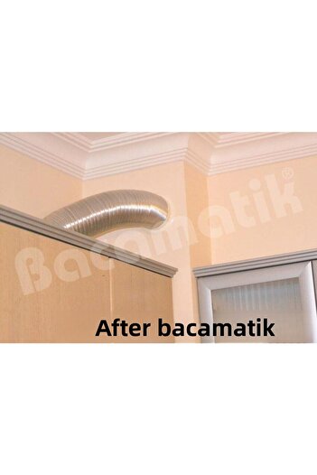 Bacamatik Aspirator Hood Chimney Flap Anti-Odor Flap