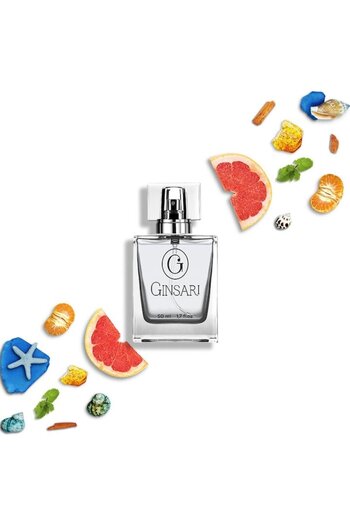 Ginsari Men's Perfume 91, inspired by Invictus, Aquatic/Fresh, 50 ml