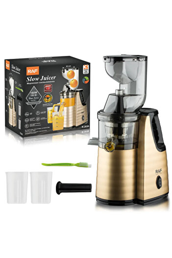 TEHNOSHOP 150W electric juicer, quick extraction of healthy juice