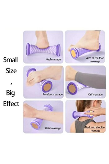 Vi Caro 1Pc Exercise Ball Hand Foot Heel Spur Massager Dimple Roller Hand Arm Leg Palm
