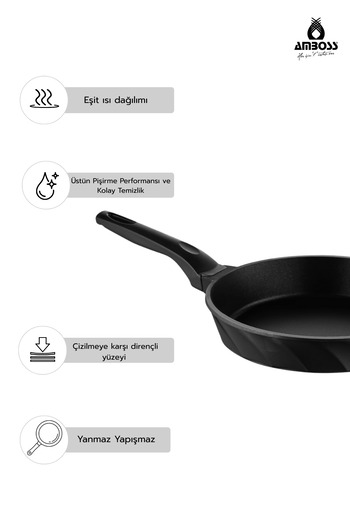 Amboss 4 Piece Super Double Casting Pan and Sauce Set