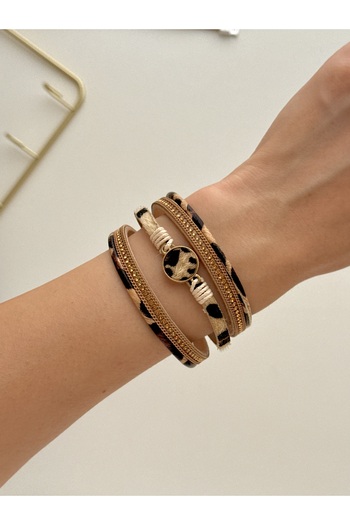 YOUES JEWELRY Leopard Pattern Bracelet Women's Bracelet
