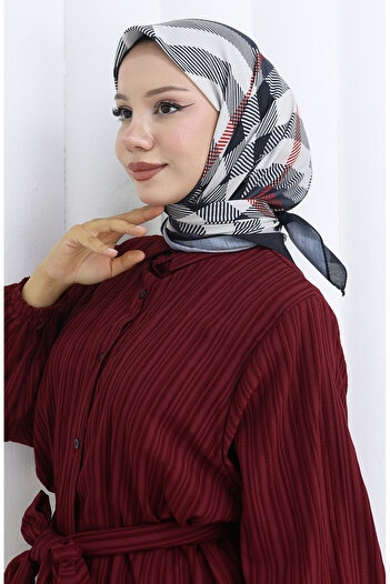 sefamerve Soft scarf 90204-06 anthracite