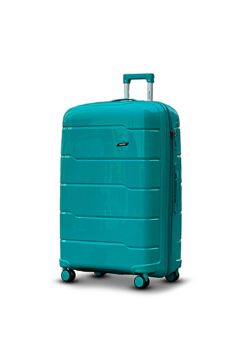 ZAAPPY Extra Large 32-Inch (36-40KG) Lightweight PP Luggage Unbreakable, Hard Shell, Security Lock