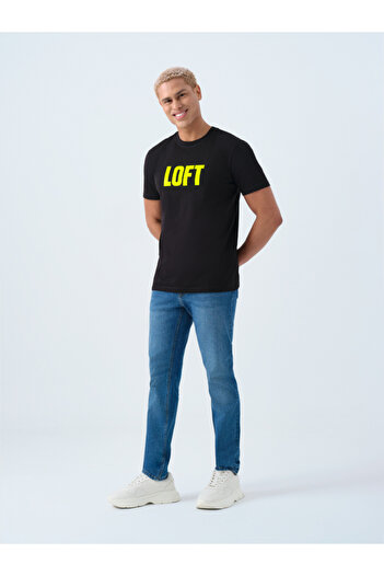 Loft Ανδρικό μπλουζάκι με κανονική εφαρμογή LF2038541