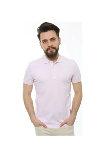Cazador Men's 4613 Polo Pique T-Shirt Powder