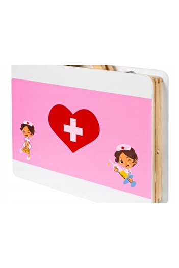 Ludinoo Trusă medicală din plastic pentru copii – Set doctor 36+ luni cu accesorii