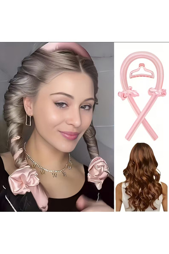 SyaMAG Heatless curling iron set, clip and 2 elastics