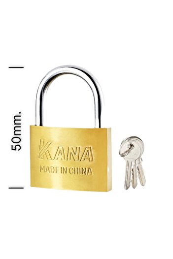 KANA Lock with Keys - Size50mm