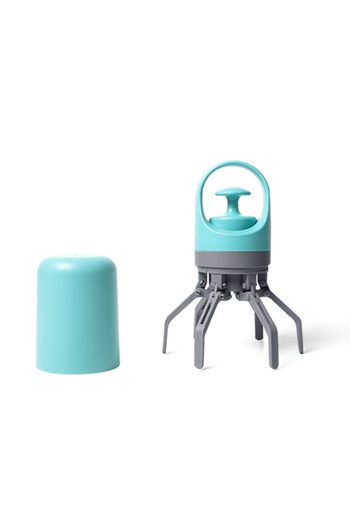 OEM Foldable hygienic tongs for animal waste, contactless dog poop collection