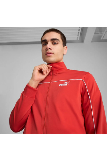 Puma Men's Tracksuit Set Poly Piping Suitred Fire 68485215