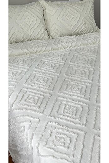 lusso stile Lusso New Scandinavian Double Bedspread 250X260 and 2 Pillowcases