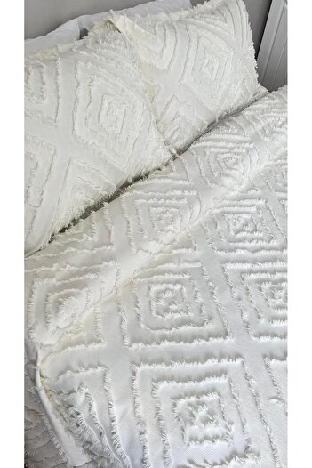 lusso stile Lusso New Scandinavian Double Bedspread 250X260 and 2 Pillowcases