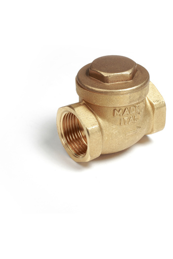 GIACOMINI N6Y008 check valve, 2”, internal thread, metal seal, brass