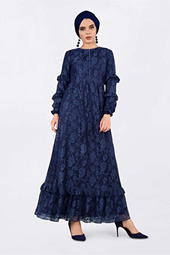 Alvina Skirt Fluffy Ruched Dress 4356