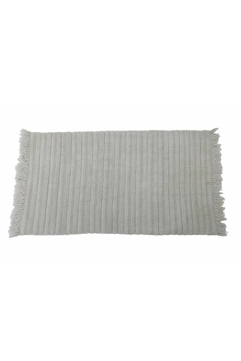 Al kaffary Luxury Kafton Entrance Rug with Elegant Design and High Quality Material, Silver