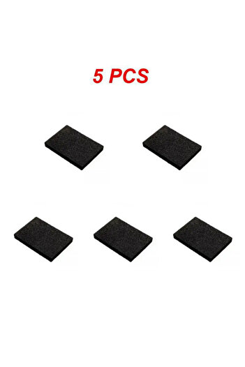 Choice 5pcs 3/5PCS Black Sponge Emery Cleaning Sponge Cleaning Brush Descaling Agent Wiping Cloth Scrubbing