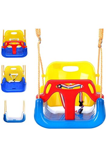 Toybox Toy Box 3-In-1 Multifunctional Non Toxic Eco Friendly Sturdy And Durable Hanging Swing