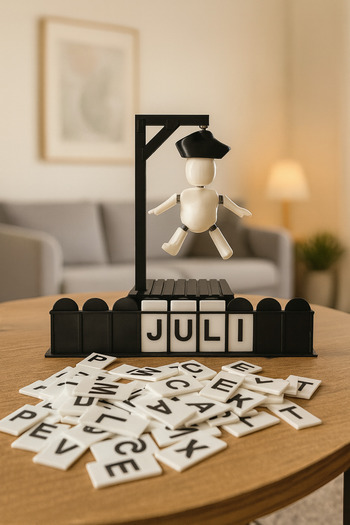Dekor Man Hanging Game - Fun Magnet