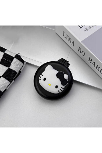 Choice with mirror Anime Sanrio Hello Kitty Airbag Comb Cartoon Kt Cat Travel Portable Small Comb With Mirr