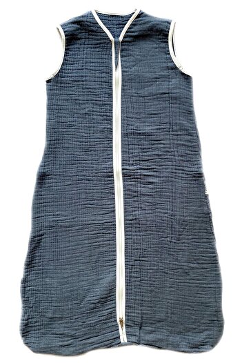 yorni Product Size 100cm, 18-36months Summer and Seasonal, 4 Layers Muslin Fabric, Baby Bag Sleeping Bag, Denim