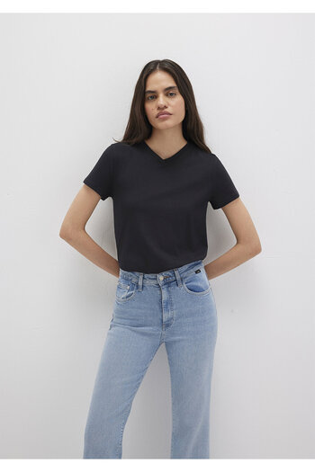 Mavi Black Basic T-Shirt Slim Fit / Slim Fit 1613536-900