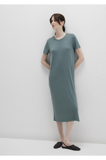 Mavi Tencel Tm Modal Green Midi Dress 1310777-71917