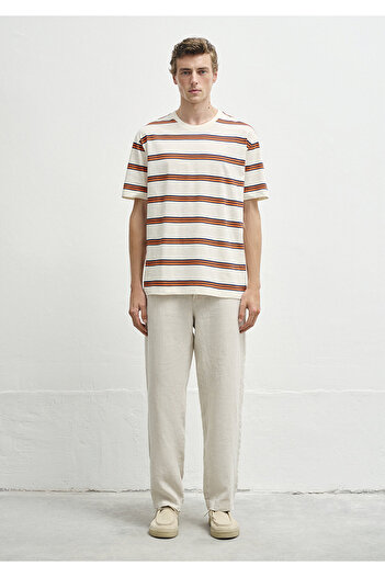 Mavi Striped T-Shirt Loose Fit / Loose Relaxed Cut 0612947-70056