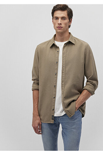 Mavi Brown Shirt Regular Fit / Regular Fit 0211247 -70360