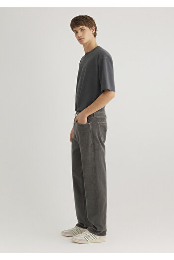 Mavi Toronto Street Anthracite Velvet Jean Trousers 0010289 -88438