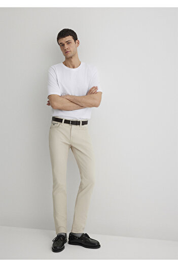 Mavi Jake Black Beige Gabardine Pants - 0042288058