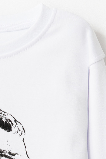 Banamio Ataturk Printed Cotton Long Sleeve Unisex T-Shirt Body