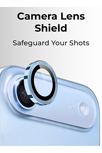 Glassology Camera Lens Protector Compatible with iPhone 17 Air Blue Scratch Resistant, HD Clear