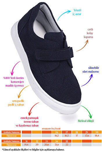 Kiko Kids Richie Velcro Daily Boys' Casual Shoes