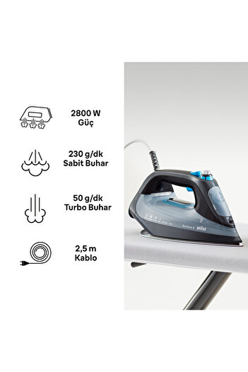 Braun Texstyle 9 Buharlı Utu Sı9188ebk