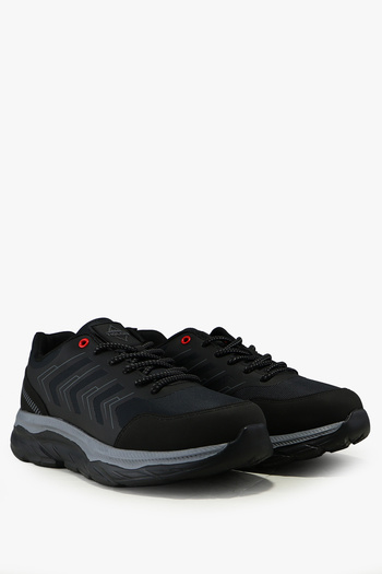 Tiglon Rogue Black Water Resistant Men's Outdoor Shoes