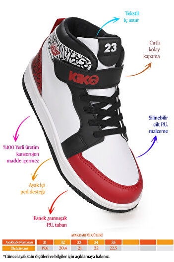 Kiko Kids Boys' Sneakers - Alpa Velcro Casual