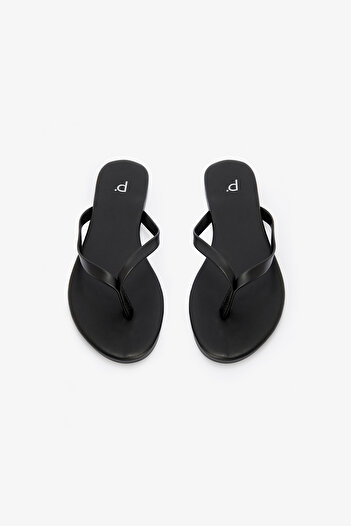 Penti Melodi Black Melange Slippers