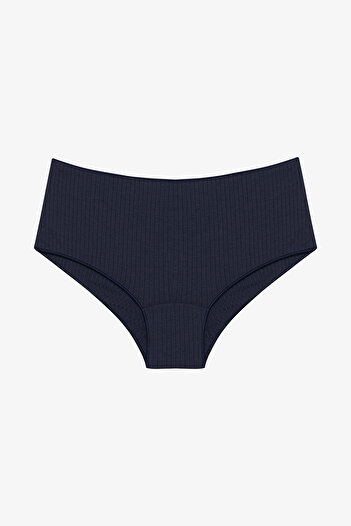 Penti Modal Ribbed 2-Piece Multicolored Boyshort
