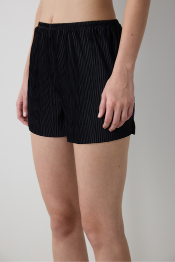 Penti Fleur Black Shorts - Loves Paris Collection
