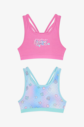 Penti Girl's Shell Multicolored 2-Piece Sports Top