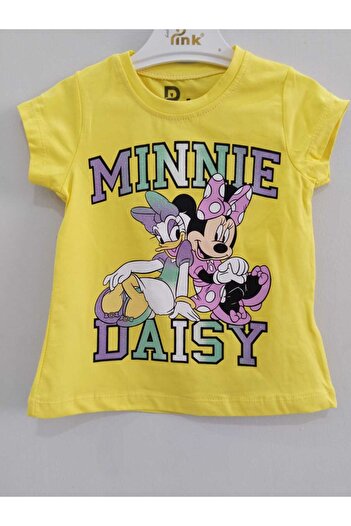 Store Yellow Minnie Girl's Summer Suit Bottom-Top Suit Beach