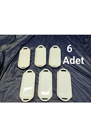 TR Home 6 Lı Sunum Tabağı Orta Sunum Tavuk Dünyası (32X14 CM)