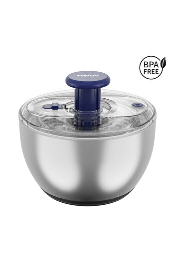 Fabcio Magicmom Salad Spinner Set (Steel)