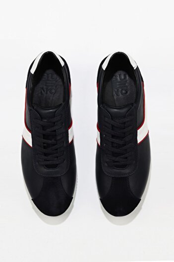 Bueno Shoes Чоловічі спортивні кросівки - Синій замш-атласна шкіра, 07m8250