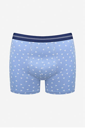 Penti Men's Cotton Triangle Indigo Boxer